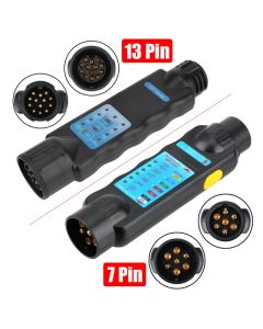 Testeur pour fiches de remorque