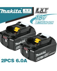 2 Makita Akkus 18V 6Ah