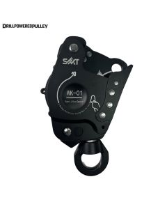 WK-01 Bohrmaschinenbetriebene Seilrolle – Bohrmaschinenaufstiegshilfe für Höhenarbeit, Feuerwehr & Rettungseinsätze