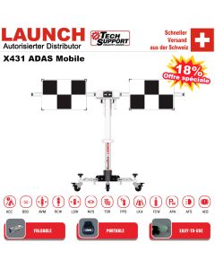 LANCEMENT X-431 ADAS Mobile outil d'étalonnage de cible de diagnostic ADAS portable pour PAD VII PAD III X-431 PRO