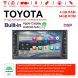 Android 12 car stereo for Toyota Corolla Vios Terios Land Cruiser Avanza RunX