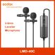 Godox LMD-40C Lavalier-mikrofon Wired