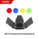 Kit nid d'abeille pour porte de grange Godox BD-10