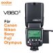 Flash Speedlite à batterie Li-Ion Godox