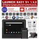 Die Neueste Version LAUNCH X431 V+ V4.0 OBD2 EOBD Diagnosegerät Diagnose Werkzeuge WiFi Bluetooth Android Full System OBD2 Scanner Scann-Tool