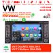 7 Zoll Android 13.0 4G LTE Autoradio / Multimedia 4GB RAM 64GB ROM Für VW TOUAREG 2004-2010,VW T5 Multivan 2004-2009 Built-in Carplay / Android Auto