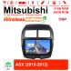 Autoradio Android 12 pour Mitsubishi ASX 2010-2012