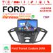 8 Zoll Android 13.0 Autoradio / Multimedia 4GB RAM 64GB ROM Für Ford Transit Custom 2016 Mit WiFi NAVI Bluetooth USB