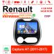 Autoradio Android 12 pour Renault Capture AT 2011-2017