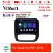 Für Nissan NV300 2018 Built-in carplay/android auto 9 Zoll Android 12 Autoradio / Multimedia 6GB RAM 128GB ROM 