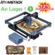ATOMSTACK A40 PRO laser engraving machine 210W with Air Assist laser engraving machine offline engraving, 48W one-button switching engraving/cutting