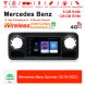Für Benz Sprinter 2018-2023 Built-in Carplay/ Android Auto 10 Zoll Android 13.0 4G LTE Autoradio / Multimedia 
