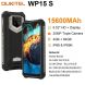 OUKITEL WP15S Octa Core 4G Android 11 6,52" HD+ Écran 4 Go + 64 Go Smartphone robuste étanche