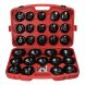 30Pcs Ölfilter Captype Entfernung Schraubenschlüssel-Sockel-Set