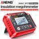 Aneng mh13 ohm tester digital multimeter mego metro isolierung erde hochspannung widerstands messer tester megohm meter werkzeug