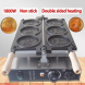3pcs Coin waffle iron korean