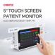Moniteur patient à écran tactile Contec cms1000 portable humain/vétérinaire 6 paramètres