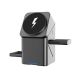 Chargeur sans fil multifonction magnétique tactile automatique 3 en 1 pour iPhone 16 15 14 13 Pro Max Iwatch Airpods