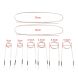 8Pcs Mini Magnetische Heizung DIY Spulen Spule Ductor Magnetische Heizung Kit Flammenlose Wärme Zubehör