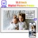15.6 Zoll integrierter 32-GB-WLAN-Digitalfotorahmen mit großem Touch-IPS, 1920 x 1080 WLAN-Smart-Frame, teilen Sie Fotos und Videos über dem Rahmen