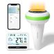 Solar Pool Thermometer with WiFi Temperature and Humidity Monitor, IP68