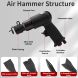 150mm Lufthammer, industrielles Luftschaufel-Set, Mini-Luftmeißel, multifunktionales pneumatisches Werkzeug, Bohrhammer