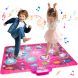 Dance mat for children, electronic dance mat, dual player mode with 9-level children's floor music mat, educational toy