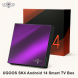 Ugoos SK4 Android TV Box – Lecteur Smart TV Android 14, 4 Go RAM, 64 Go de stockage, 4K UHD, Wi-Fi double bande, Bluetooth 5.4