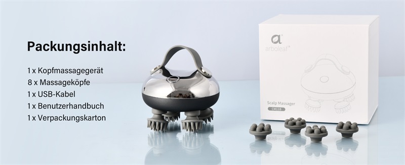 arboleaf Kopfhaut-Massagegerät