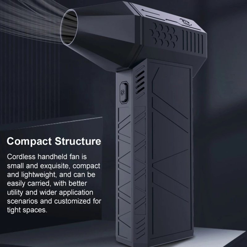 Handheld jet fan