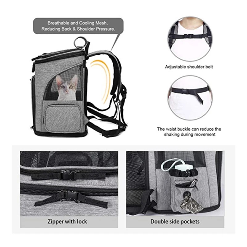 expandable pet bag