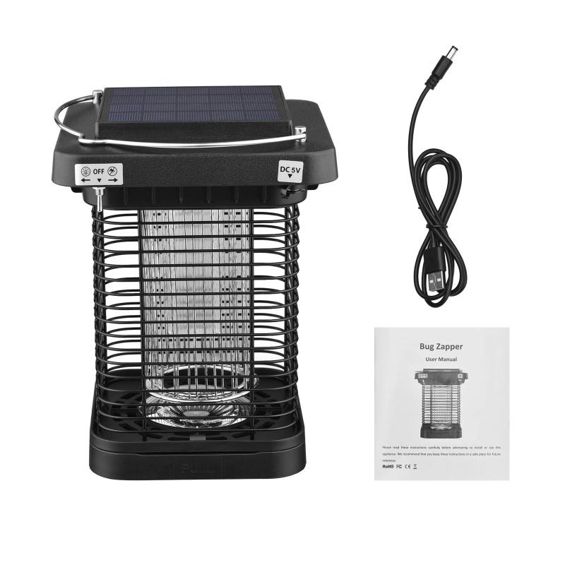 Zapper anti-insectes à énergie solaire