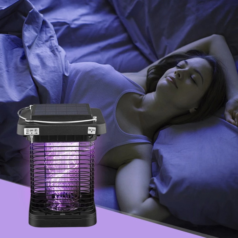 Zapper anti-insectes à énergie solaire