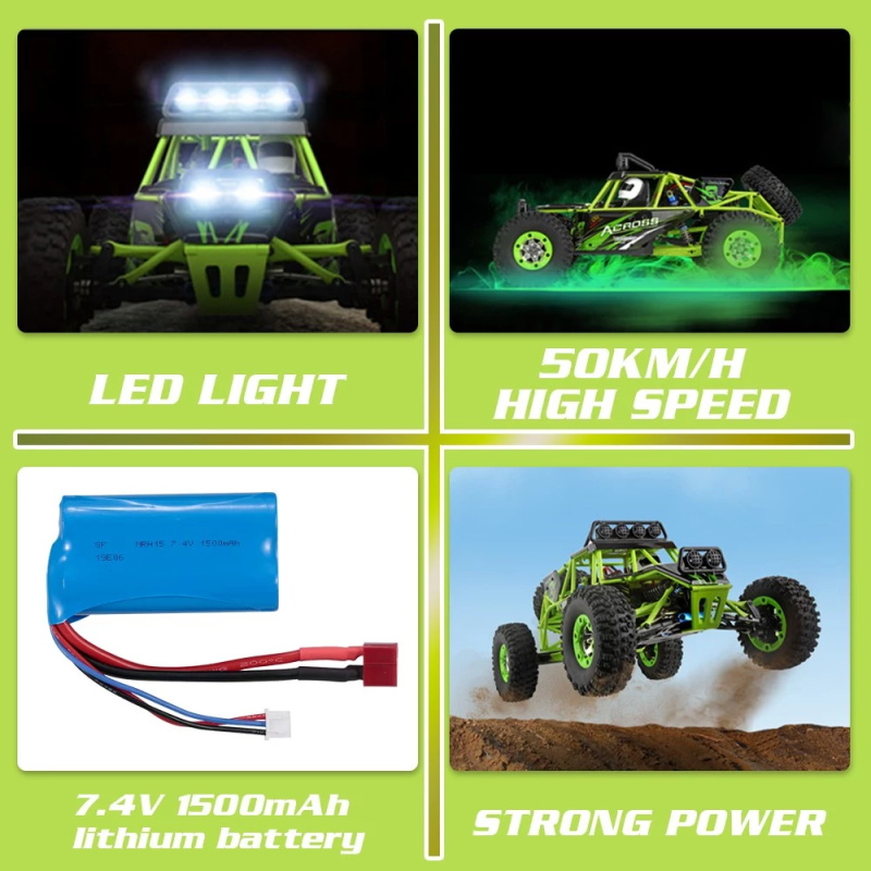 Wltoys camion RC tout-terrain
