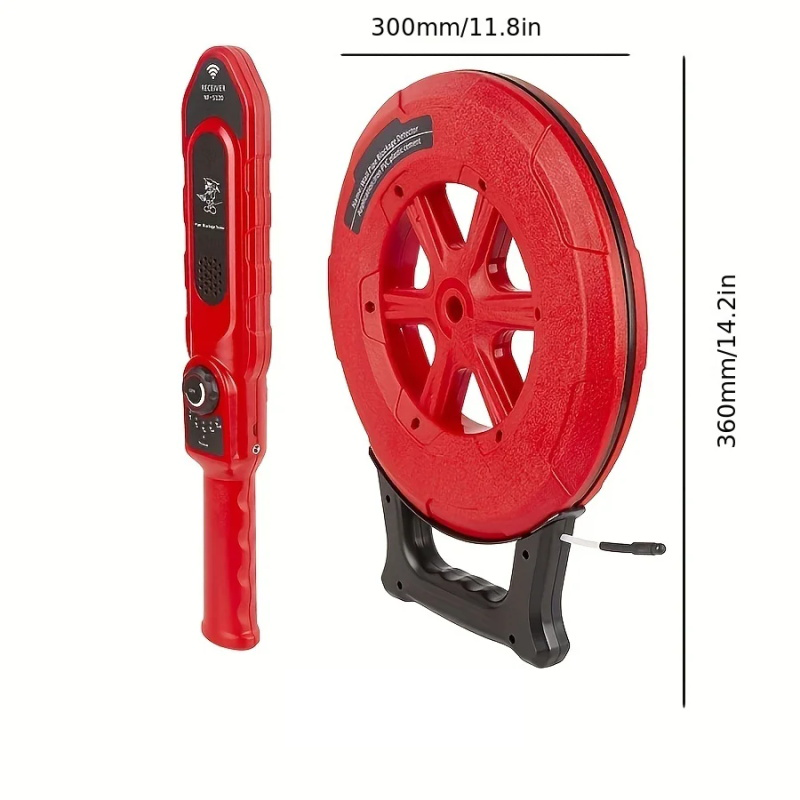 Iron pipe blockage detector