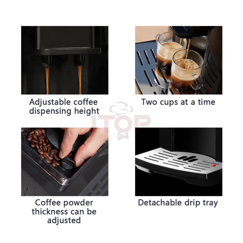 Voll automatische 19 bar Kaffee maschine