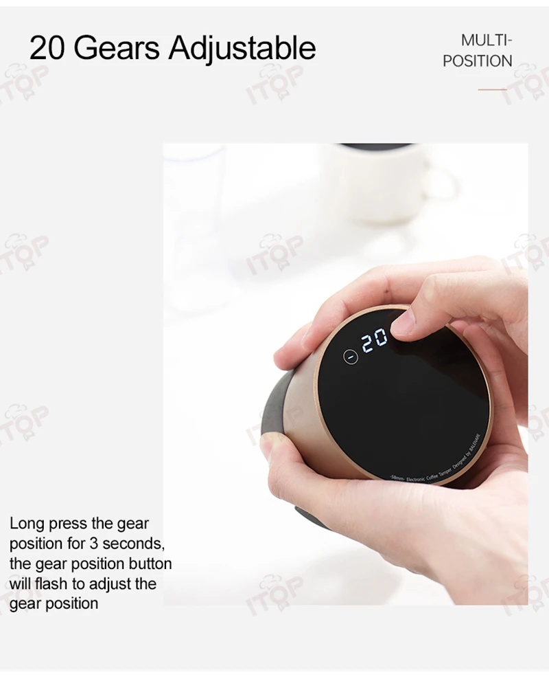Elektrischer Kaffee-Stampfer