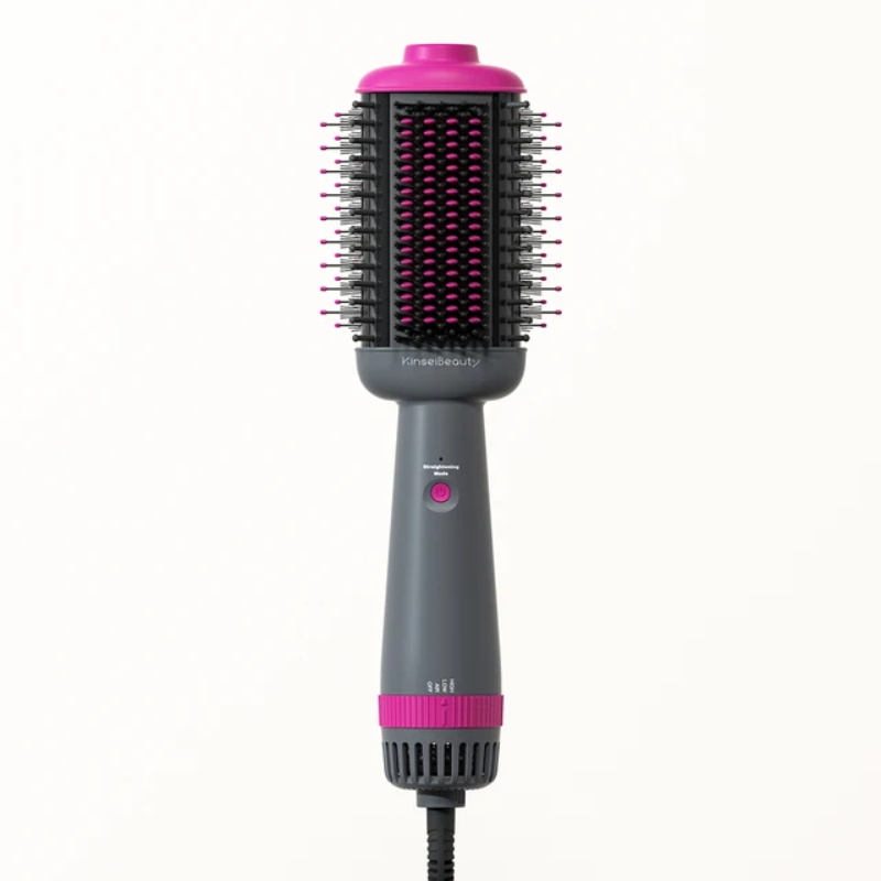 Sèche-cheveux à peigne à air chaud