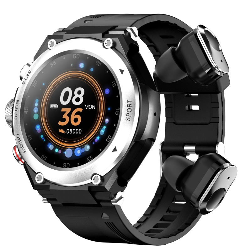 2 in 1 Multifunktions-Smart-Sportuhr