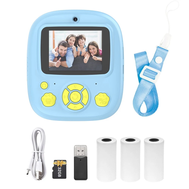Video recording thermal ink-free printing
