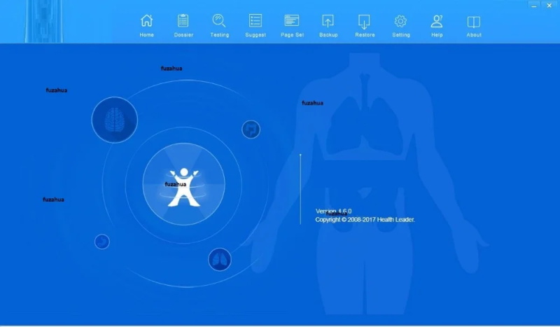 Quantum magnetic resonance body analyzer