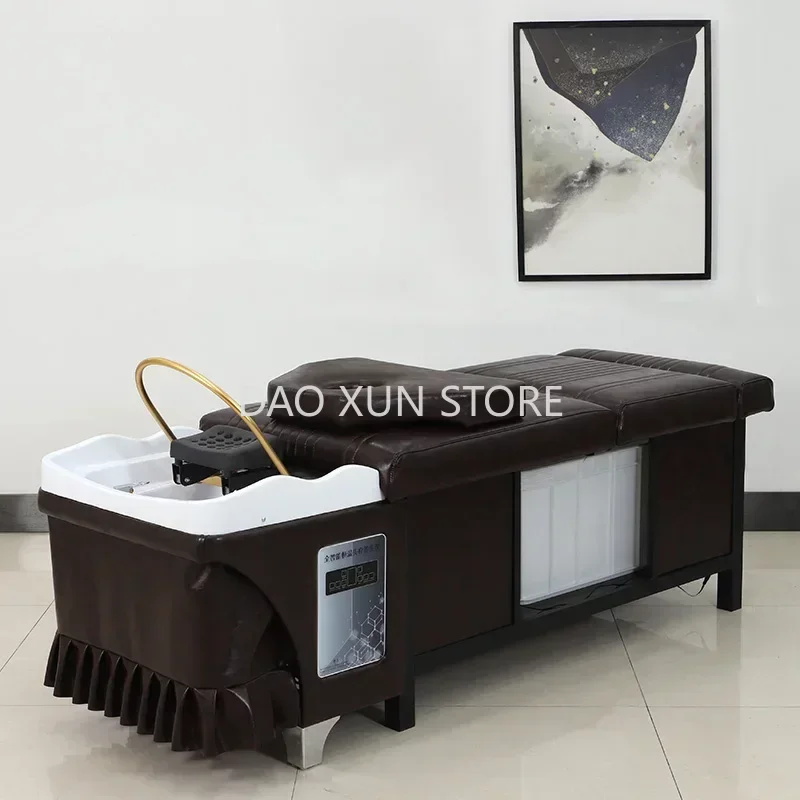 Water circulation shampoo chair