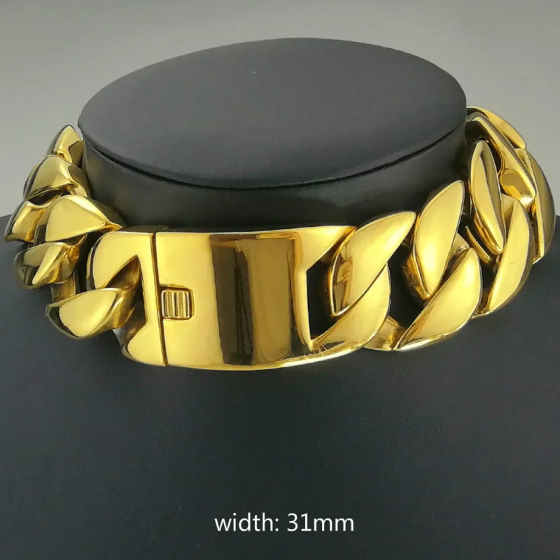 Gold colored 316l stainless steel