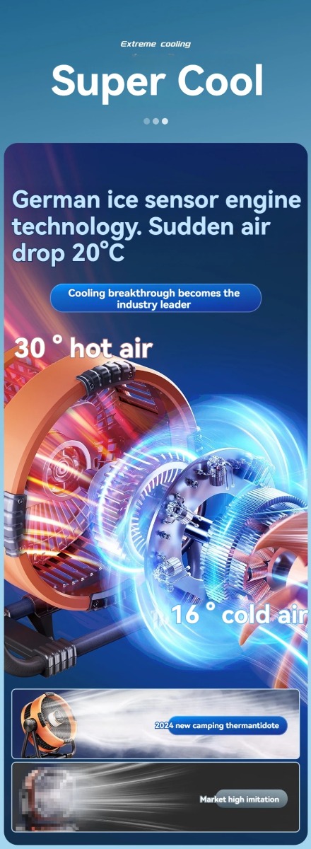 Ventilateur de Camping