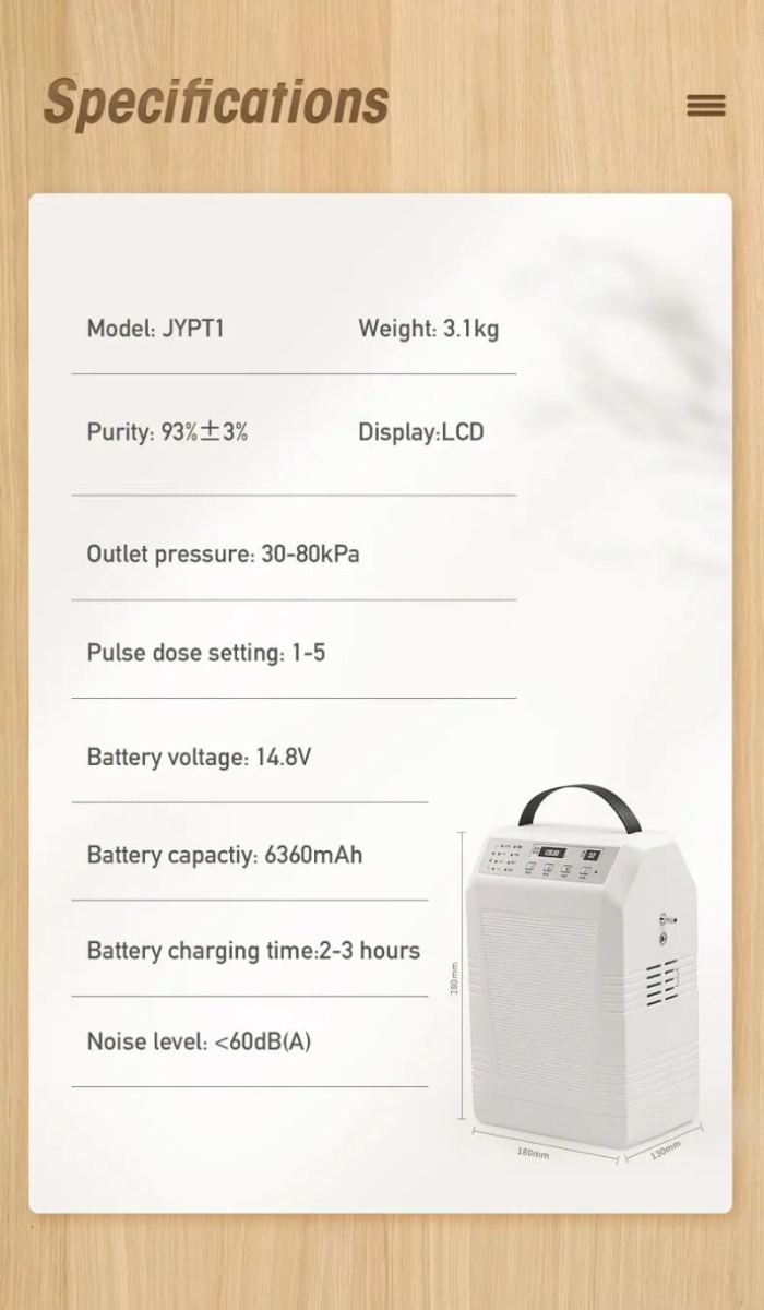 Puls Sauerstoff generator