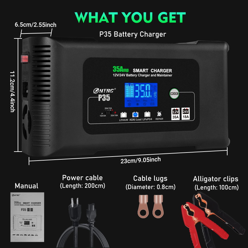 Autobatterieladegerät 