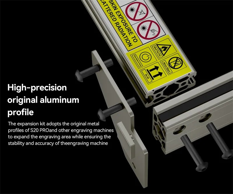 ATOMSTACK Machine de gravure laser Ensemble d'extension de l'axe Y