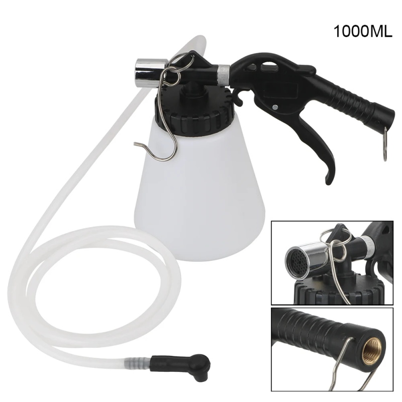 Brake bleeding device negative pressure