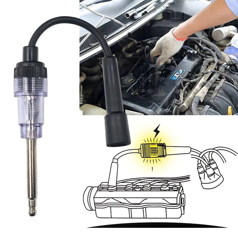 Testeur d'étincelles pour bougies d'allumage