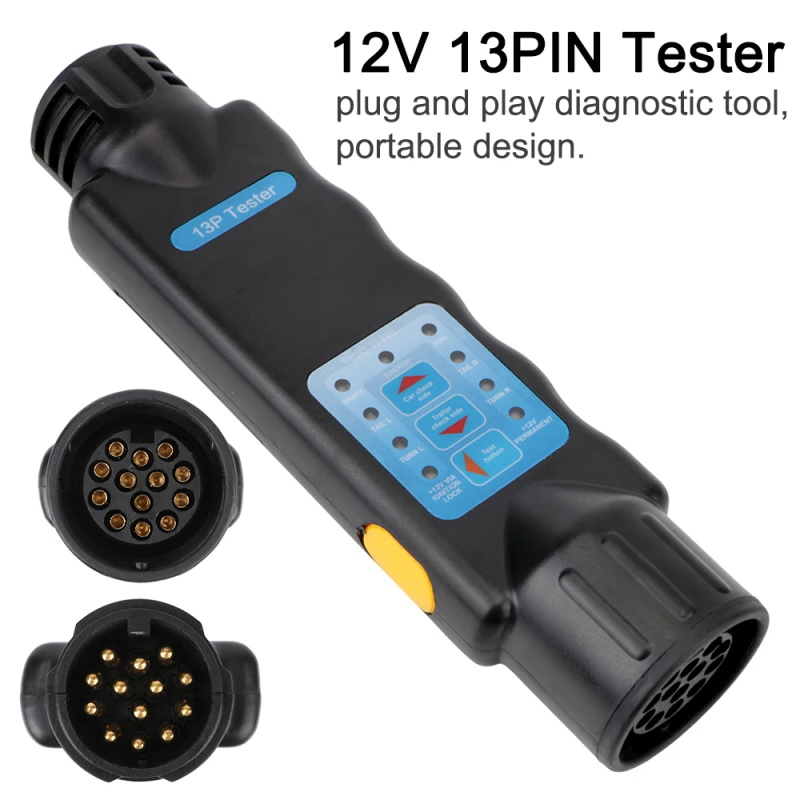 Tester for trailer plugs